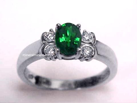 Oval Tsavorite Ring | Tsavorite ring, Tsavorite, Tsavorite garnet