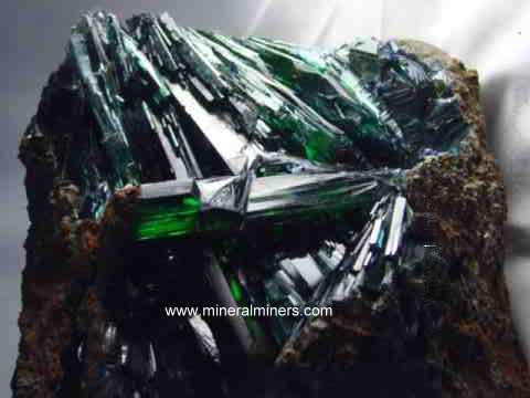 Vivianite Crystals