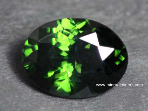 green zircon stone