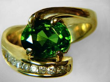 Zircon Ring: genuine zircon handcrafted jewelry